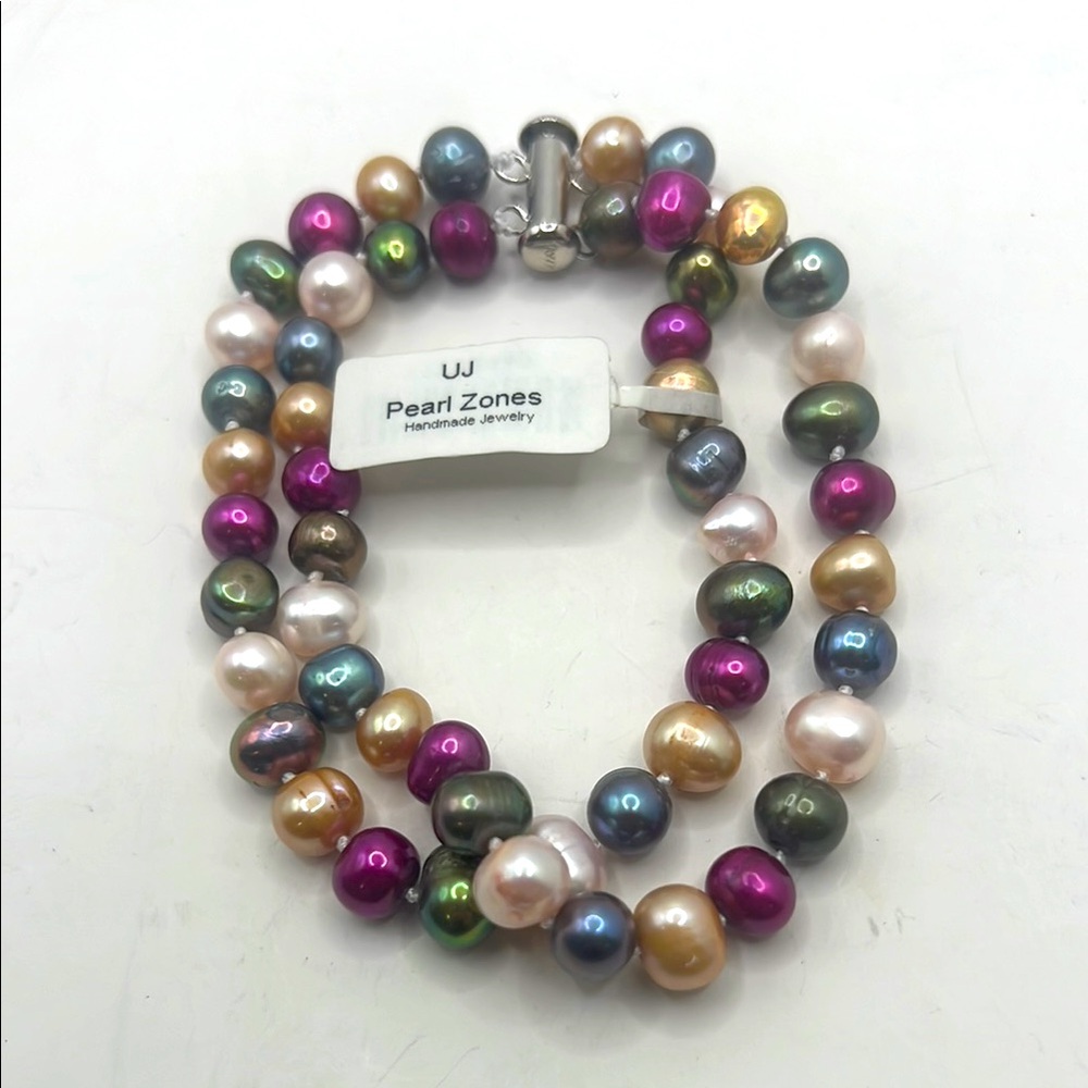 Pearl Zone Multicolor Freshwater Pearl Bracelet - NWT